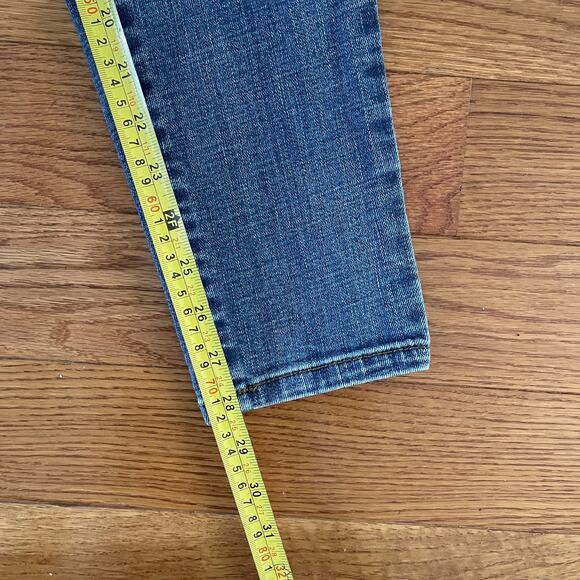 Frye Addie Skinny Denim Jeans Womens 4 Blue Mid-Rise Minimalist Casual Staple - Picture 9 of 14